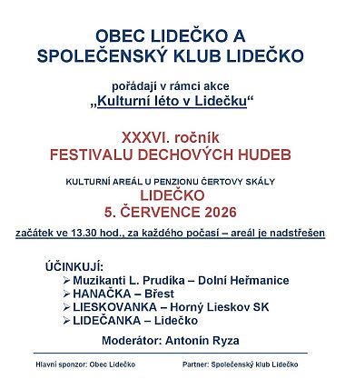 Festival dechových hudeb v Lidečku