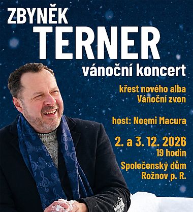 Zbyněk Terner – Vánoční koncert a křest alba Vánoční zvon vol. 1
