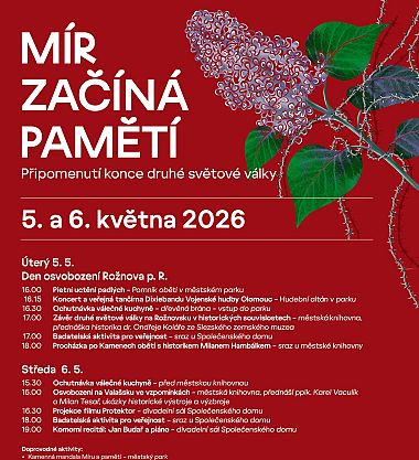 Mír začíná pamětí