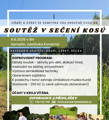 Soutěž v sečení kosú