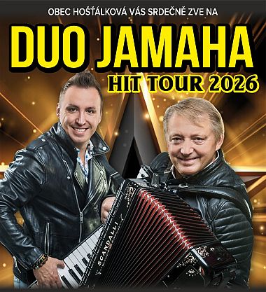 DUO JAMAHA – HIT TOUR 2026 v Hošťákové