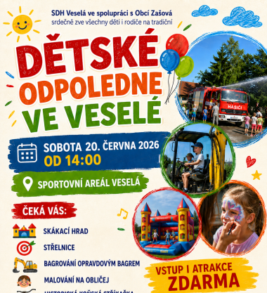 Dětské odpoledne ve Veselé