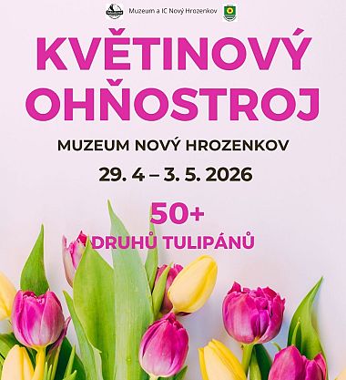 Květinový ohňostroj - výstava tulipánů