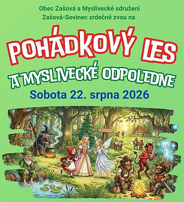 Pohádkový les a myslivecké odpoledne