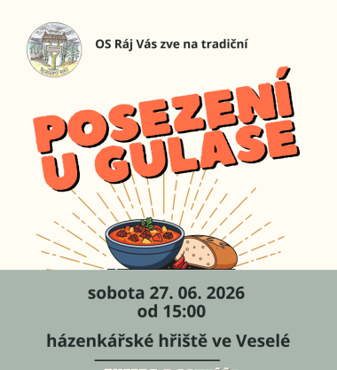 Posezení u guláše ve Veselé