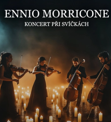 Hudba Ennia Morriconeho při svíčkách