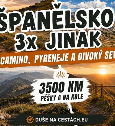 Klub cestovatelů • Martina Merisi: Španělsko 3x jinak - Camino, Pyreneje a divoký sever.