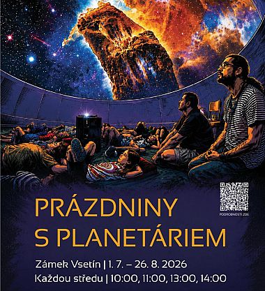Prázdniny s planetáriem aneb Každou středu s muzeem do vesmíru 